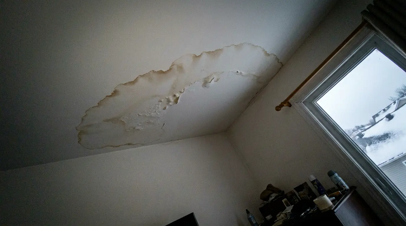 Ice Dams in Sterling Heights: What to Do When Water Gets Inside