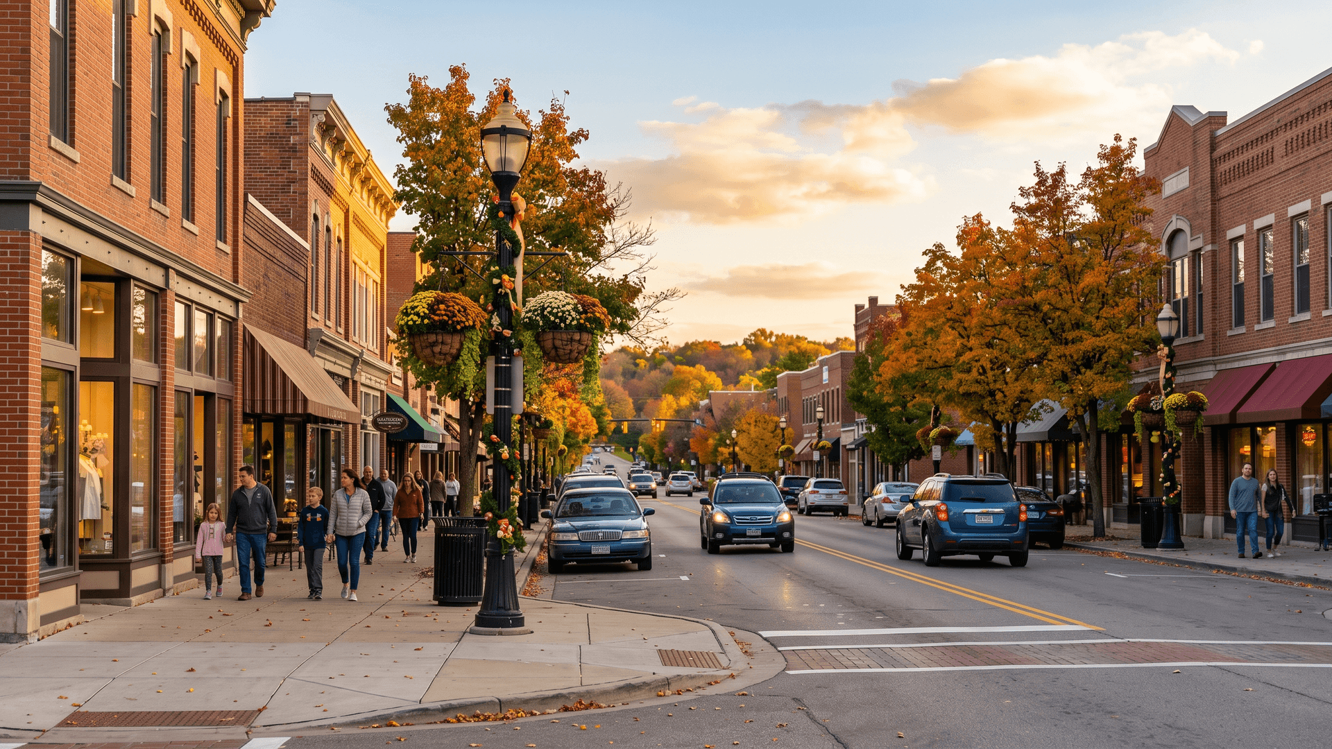 Rochester Hills cityscape