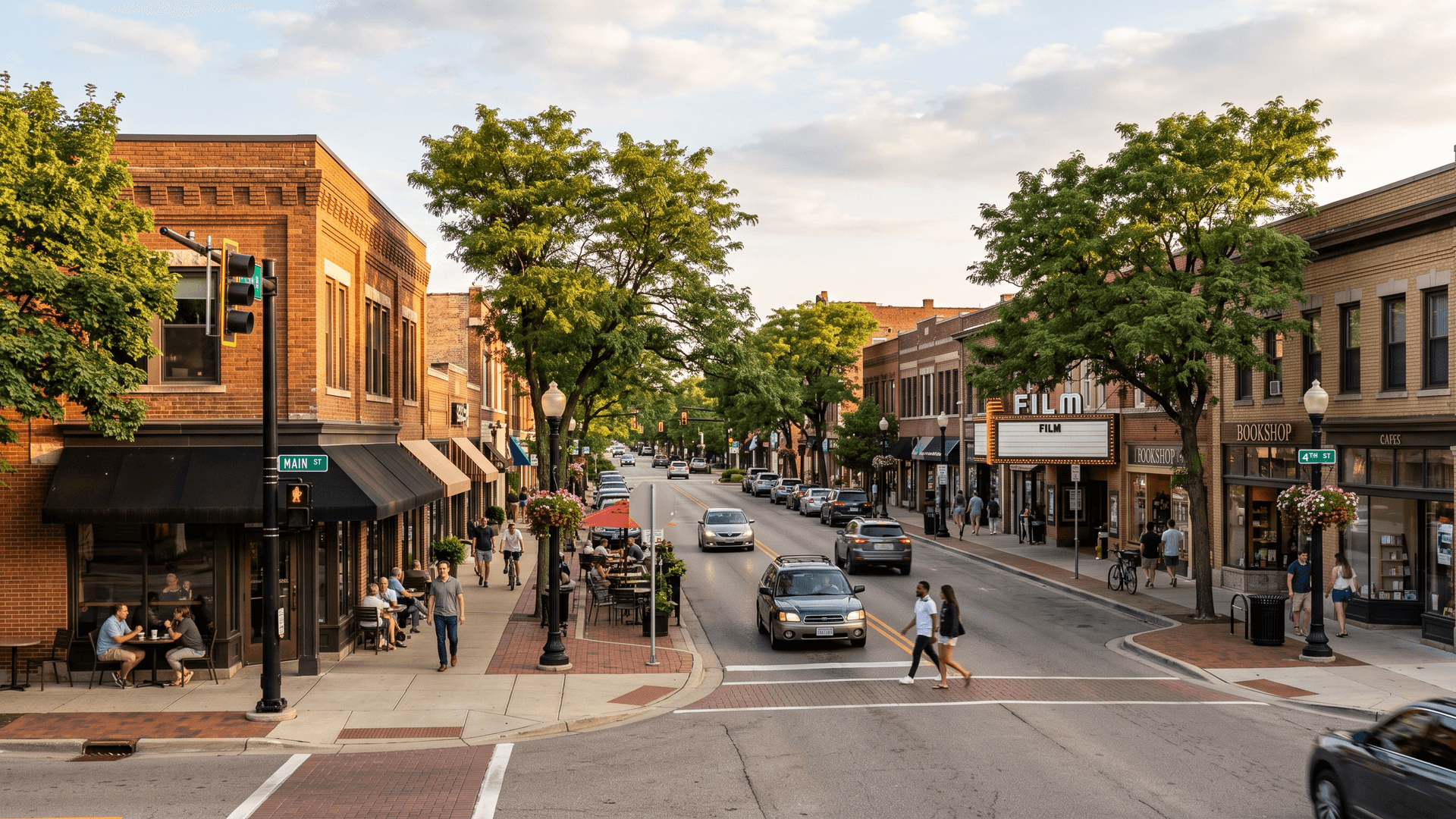 Royal Oak cityscape