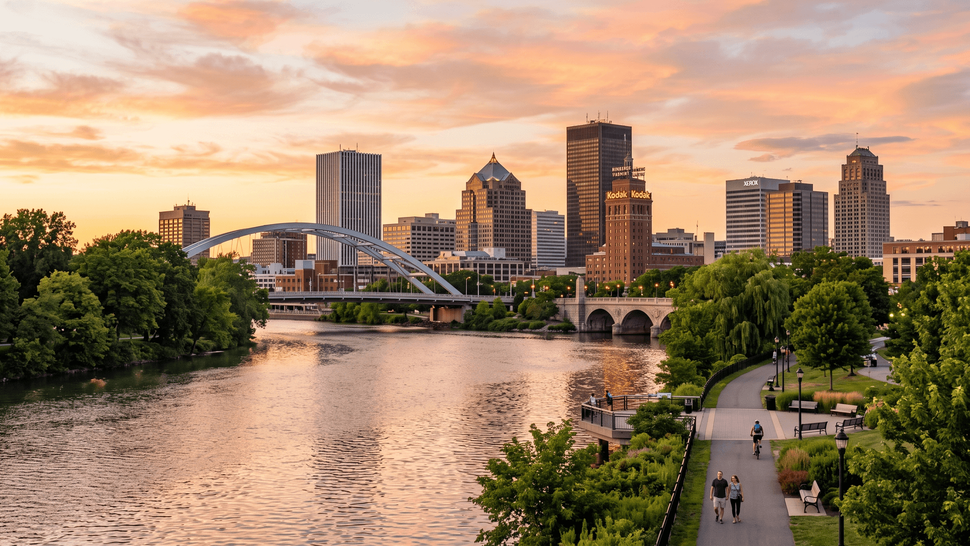 Rochester cityscape