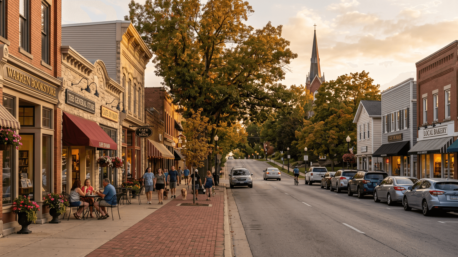 Warren cityscape