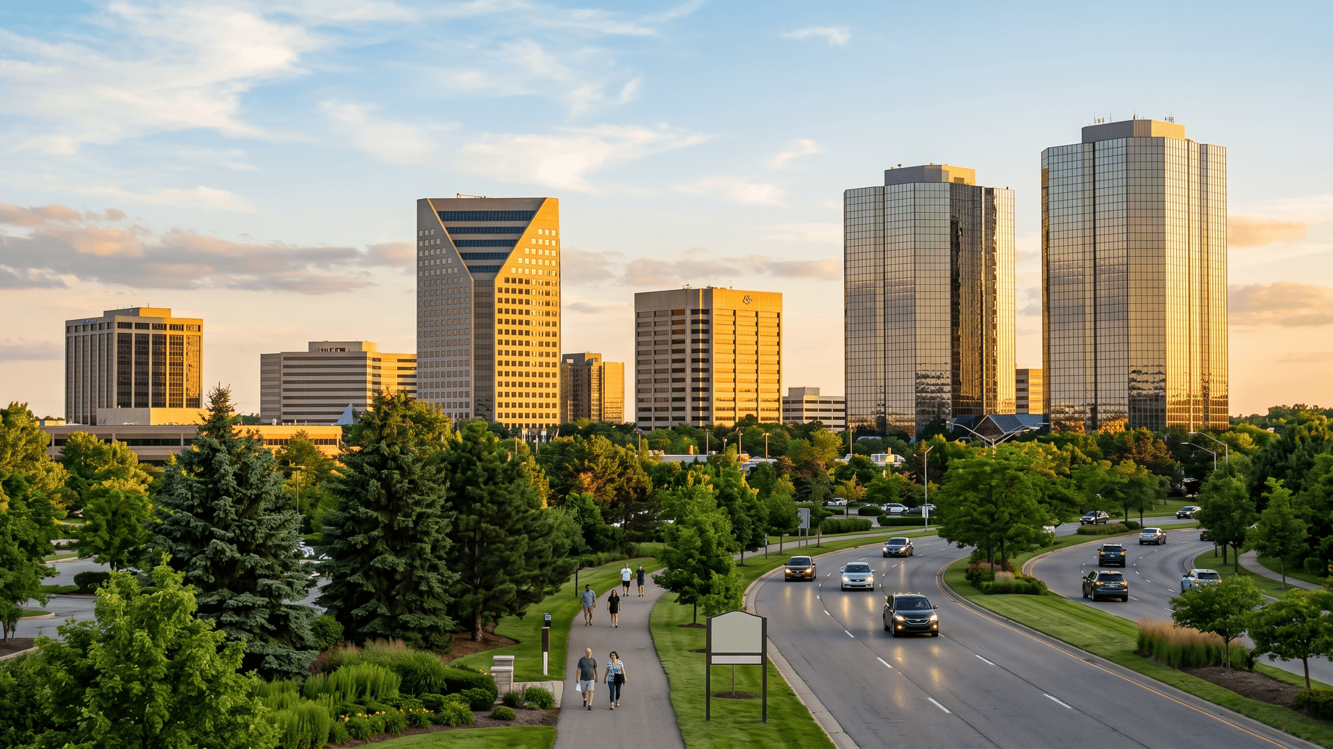 Southfield cityscape