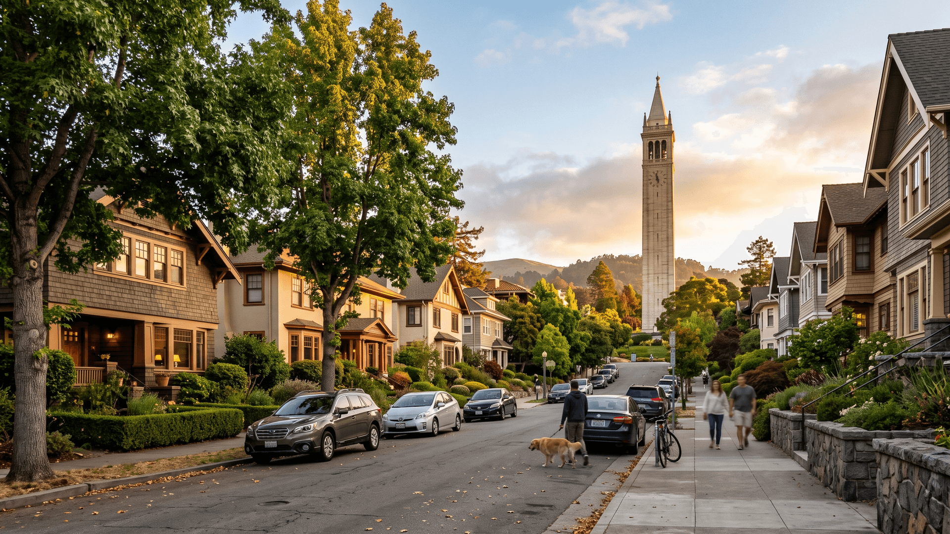 Berkley cityscape