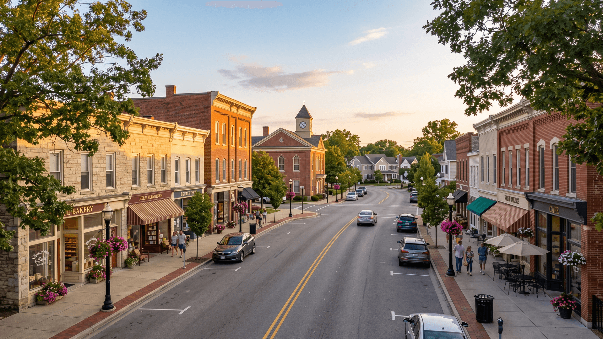 Washington Township cityscape