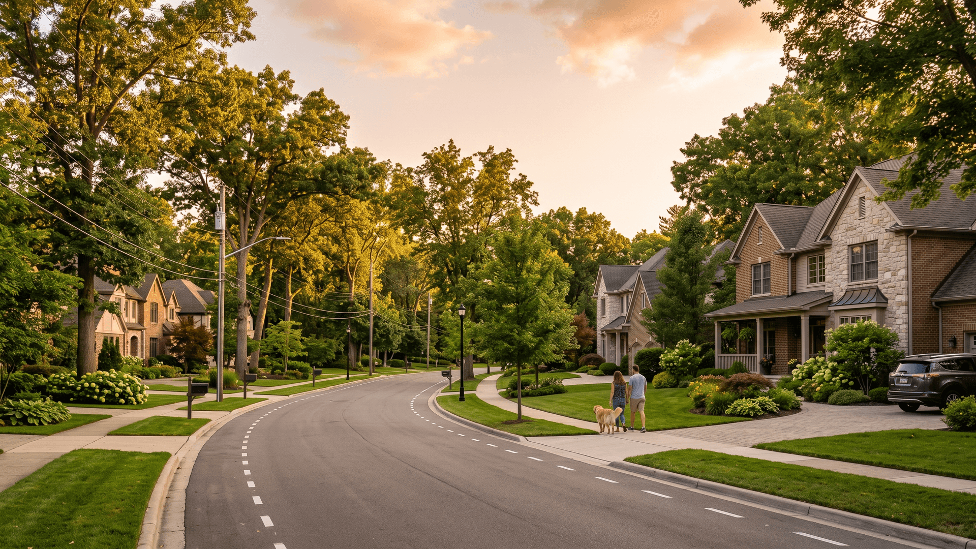 West Bloomfield cityscape