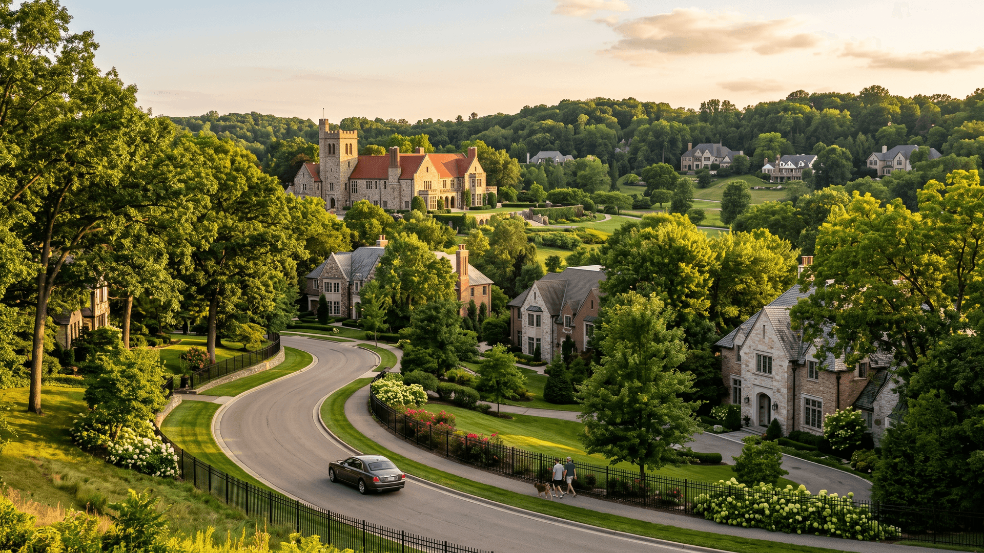 Bloomfield Hills cityscape