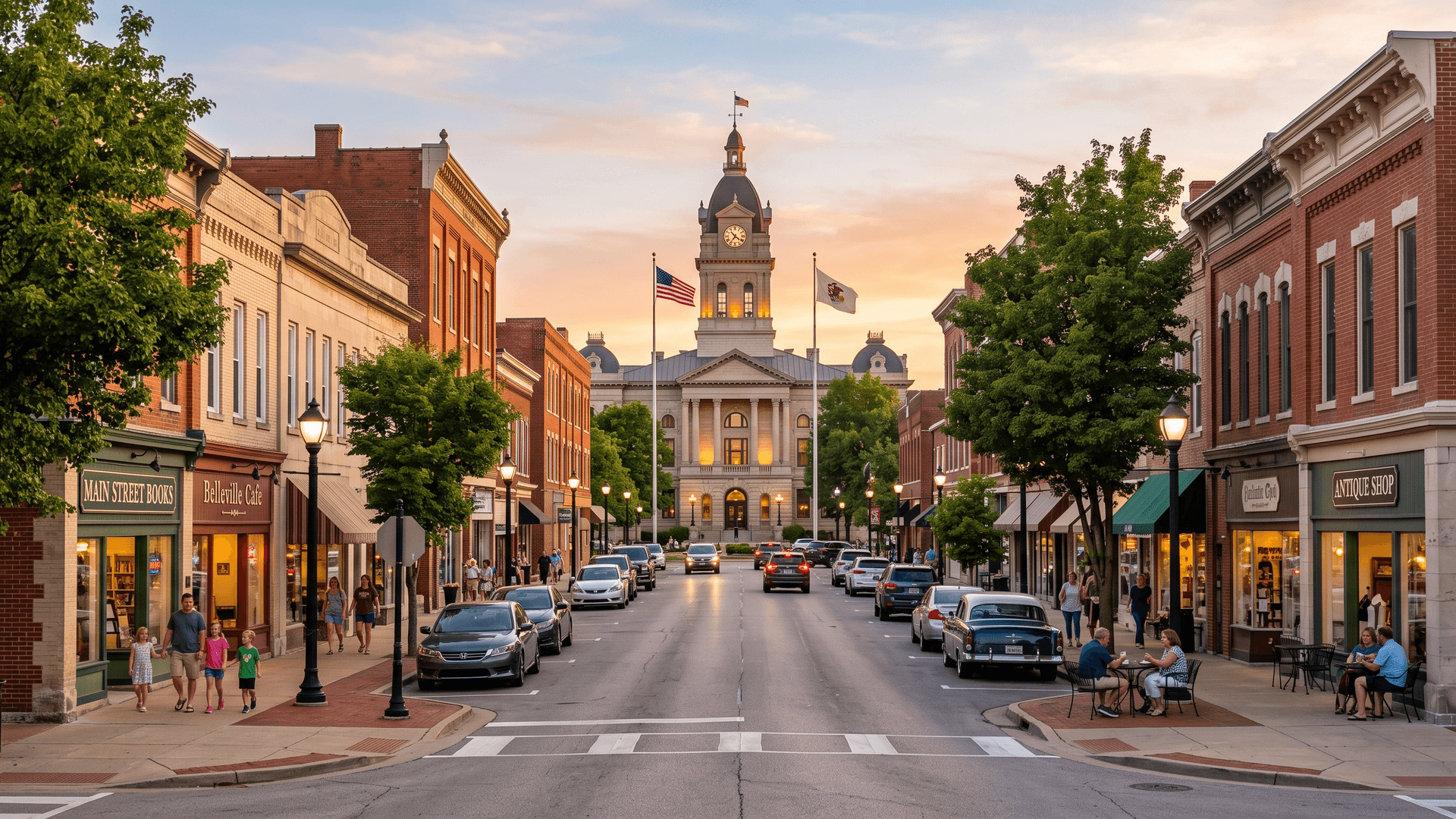 St. Clair County cityscape