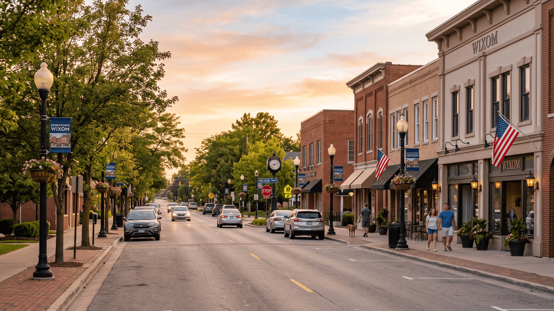 Wixom cityscape